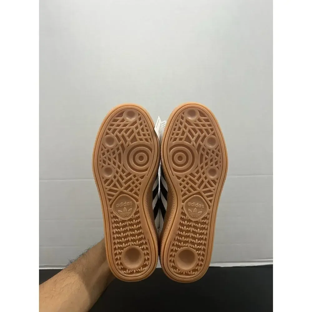 Adidas Handball Spezial Aluminium Black Gum IF6562 Size 8.5 Women Tan Suede